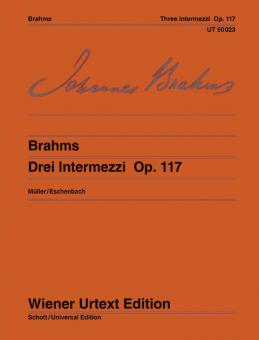 Three Intermezzos Op. 117 