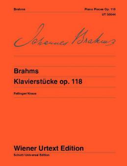 Piano Pieces Op. 118 