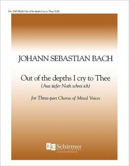 Out of the Depths I Cry to Thee, BWV 38 