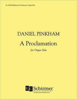 A Proclamation 