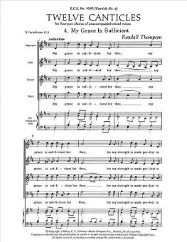 Twelve Canticles No. 4 