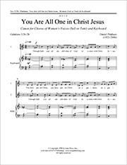 You Are All One in Christ Jesus 