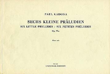 6 Little Preludes op. 35a 
