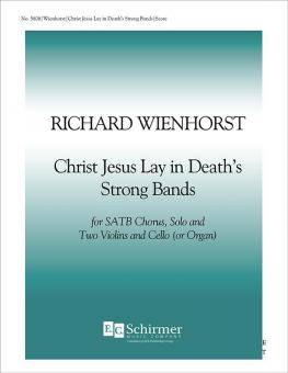 Christ Jesus Lay in Death's Strong Bands 