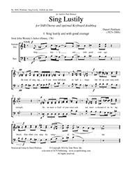 Sing Lustily 