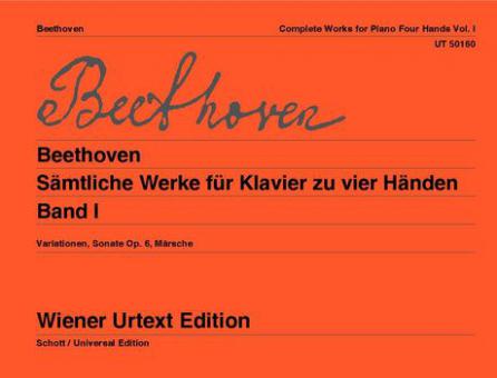 Complete Works for Piano Four Hands, Op. 134 Vol. 1 