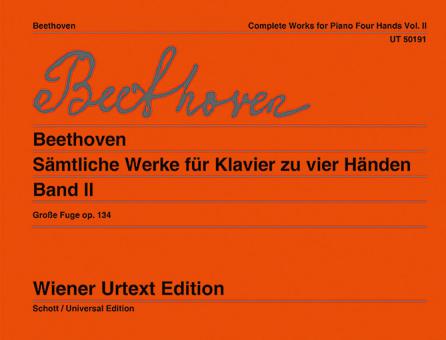 Complete Works for Piano Four Hands, Op. 134 Vol. 2 