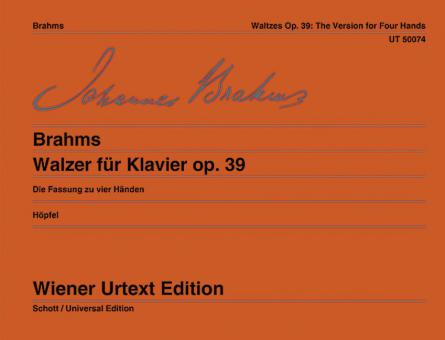 Waltzes Op. 39 