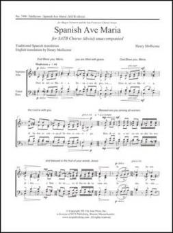 Spanish Ave Maria 