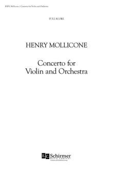Concerto for Violin and Orchestra 