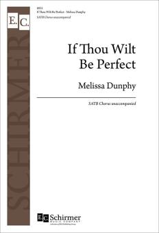If Thou Wilt Be Perfect 