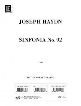 Sinfonia Nr.92 Hob. I:92 