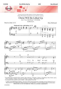 Christ Will Be Lifted Up 