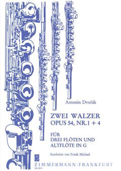 Two Waltzes op. 54/1+4 