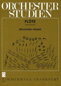 Orchestra Studies for Flute: Bruckner, Reger 