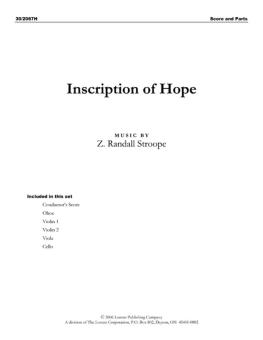 Inscription Of Hope 
