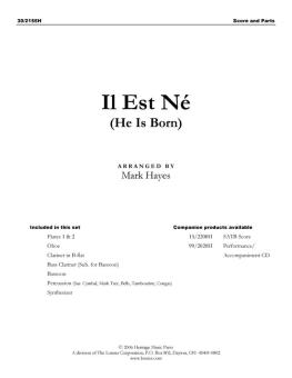 Il Est Né (He Is Born) 