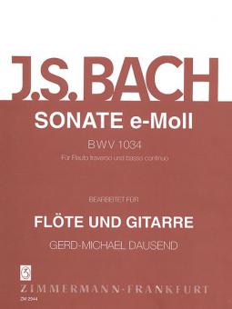 Sonata E minor BWV 1034 Standard