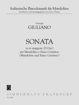 Sonata di Mandolino e Basso Continuo in D-Dur 