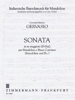 Sonata per Mandolino e Basso Continuo in D-Dur 