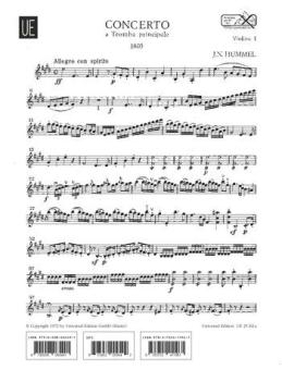 Concerto für Trompete und Orchester 