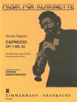 Capriccio op. 1/24 Standard