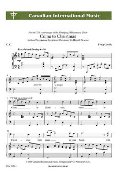 Come To Christmas 