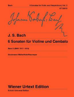 Six Sonatas BWV 1017 - 1019 Vol. 2 