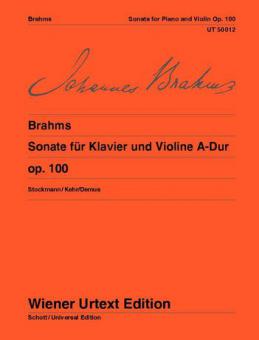 Sonata A Major Op. 100 