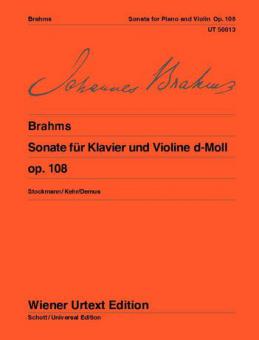 Sonata D Minor Op. 108 