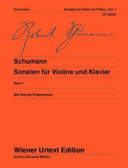Sonatas For Violin And Piano Op. 105 & Op. 121 Vol. 1 