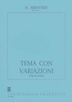 Tema con variazioni op. 55/1 