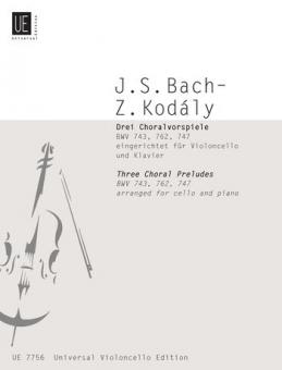 3 Choralchorvorspiele 