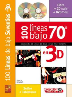 100 líneas de bajo 70's en 3D 