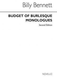 Budget of Burlesque Monologues 2nd Edition 