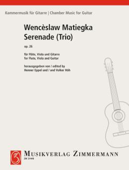 Serenade (Trio) op. 26 Standard