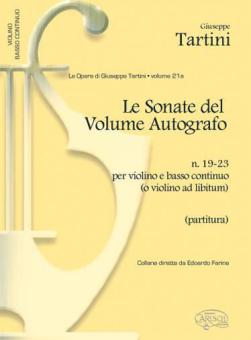 Sonate Del Vol. Autografo, N.19-23 