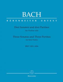 3 Sonatas and 3 Partitas BWV 1001-106 