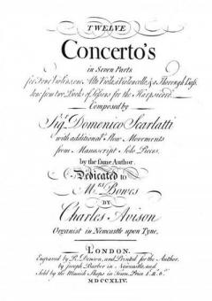 12 Concertos in Seven Parts (Faksimile) 