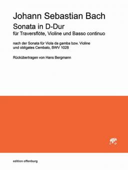 Sonata D-Dur BWV 1028 