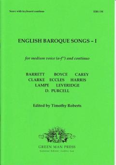 English Baroque Songs 1 