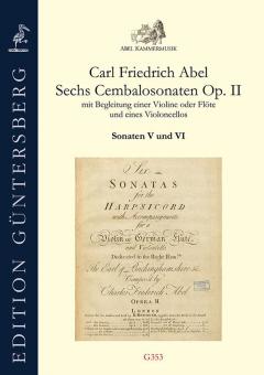 6 Cembalosonaten op. 2 - Sonaten 5-6 
