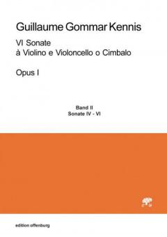 VI Sonate à Violino e Violoncello o Cimbalo, op. 1 Band 2 