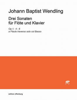 3 Sonaten op. 1 Nr. 4-6 