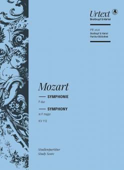 Symphonie Nr. 13 F-dur KV 112 