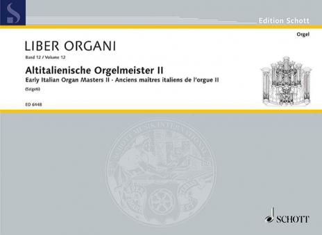 Early Italian Organ Masters Vol. 2 