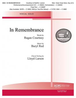In Remembrance 