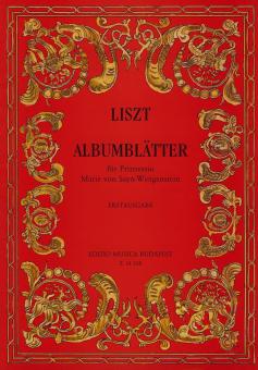 Album-leaves for Princess Marie von Sayn-wittgenstein 