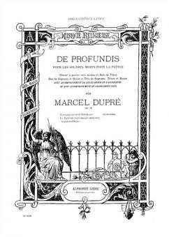 De Profundis pour les Soldats Morts pour la Patrie 