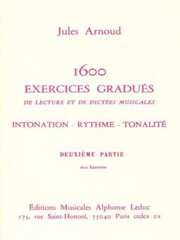 1600 Exercices gradués Vol. 2 